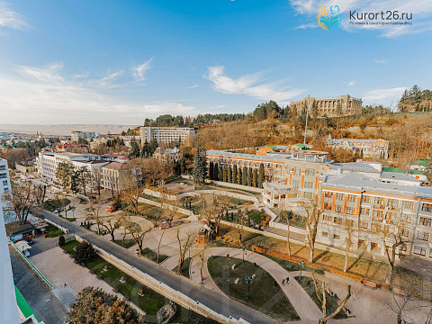 Санаторий «им. Димитрова» Кисловодск. Вид из номера